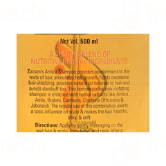 Zacson Arnica Shampoo 500ml