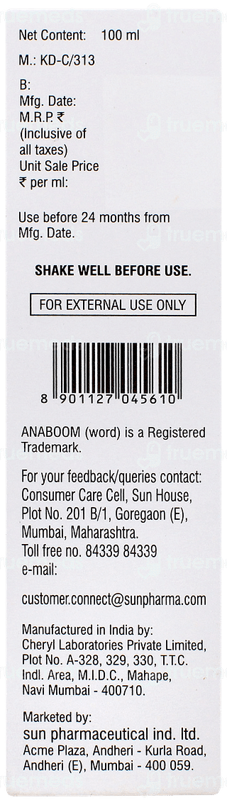 Anaboom + Anti Hair Fall Shampoo 100ml