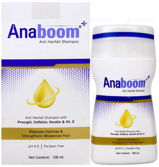 Anaboom + Anti Hairfall Shampoo 100Ml