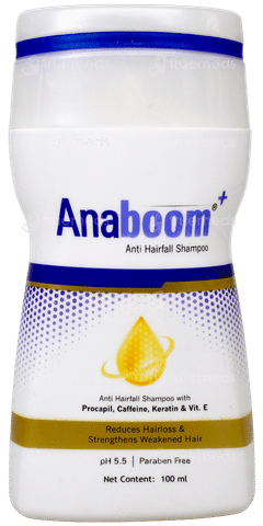 Anaboom + Anti Hairfall Shampoo 100Ml