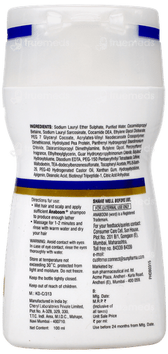 Anaboom + Anti Hairfall Shampoo 100Ml