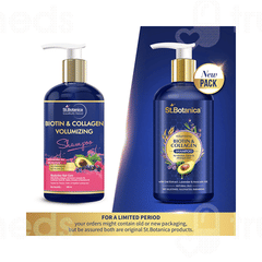 St Botanica Biotin & Collagen Volumising Shampoo 300Ml