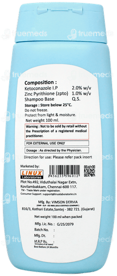 Protek Anti Dandruff Shampoo 100ml