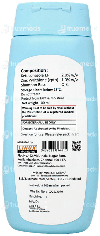 Protek Anti Dandruff Shampoo 100ml