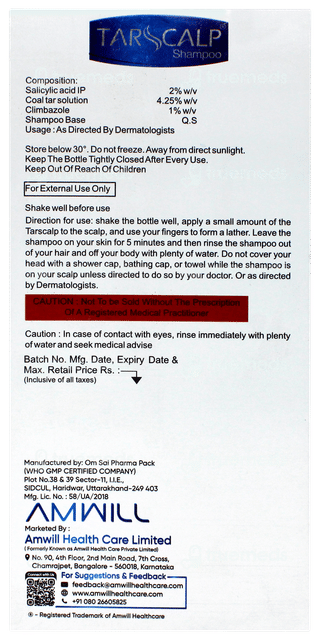 Tarscalp Shampoo 100ml