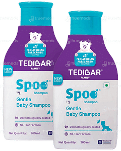 Tedibar Spoo Gentle Baby Shampoo 200ml Pack Of 2