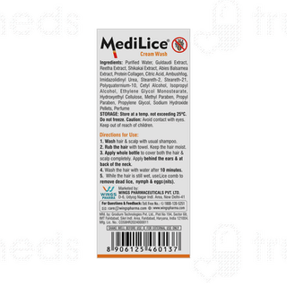 Medilice Cream Wash 30ml