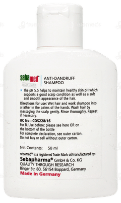 Sebamed Anti Dandruff Shampoo 50ml