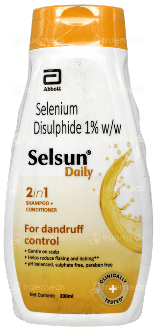Selsun Daily 2 In 1 Shampoo + Conditioner 200ml