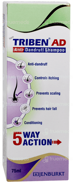 Triben Ad New Anti Dandruff Shampoo 75ml