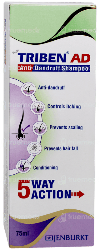 Triben Ad New Anti Dandruff Shampoo 75ml