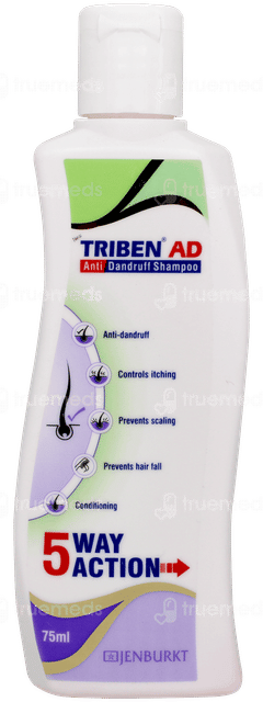Triben Ad New Anti Dandruff Shampoo 75ml