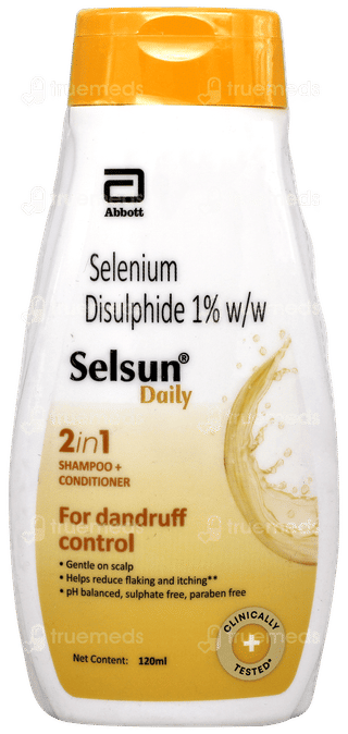 Selsun Daily 2 In 1 Shampoo + Conditioner 120ml