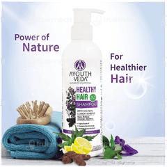 Ayouthveda Healthy Hair 2 In 1 Shampoo With Herbal Conditioners 200ml