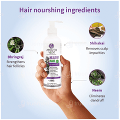 Ayouthveda Healthy Hair 2 In 1 Shampoo With Herbal Conditioners 200ml