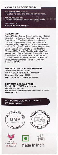 Bare Anatomy Expert Anti Frizz Shampoo 250ml
