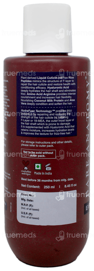 Bare Anatomy Expert Anti Frizz Shampoo 250ml