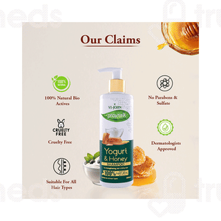 Vi John Prakritik Yogurt & Honey Shampoo 250ml