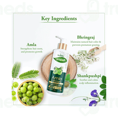 Vi John Prakritik Amla & Bhringraj Shampoo 250ml
