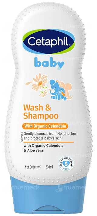 Cetaphil Baby With Organic Calendula Wash & Shampoo 230ml