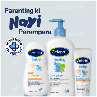 Cetaphil Baby With Organic Calendula Wash & Shampoo 230ml