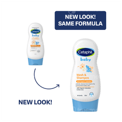 Cetaphil Baby With Organic Calendula Wash & Shampoo 230ml