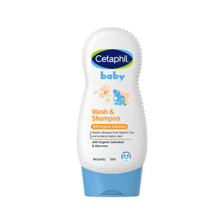Cetaphil Baby With Organic Calendula Wash & Shampoo 230ml