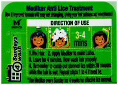 Mediker New & Improved Formula Anti Lice Treatment Shampoo 50Ml