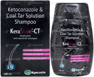 Kerashine Ct Medicated Anti Dandruff Shampoo 100ml