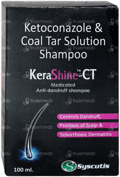 Kerashine Ct Medicated Anti Dandruff Shampoo 100ml