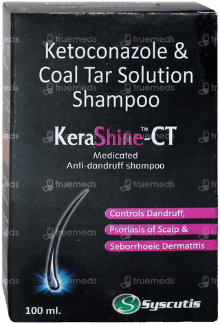 Kerashine Ct Medicated Anti Dandruff Shampoo 100ml