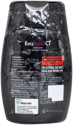 Kerashine Ct Medicated Anti Dandruff Shampoo 100ml