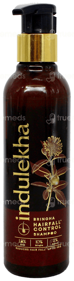 Indulekha Bringha Hair Fall Control Shampoo 180Ml