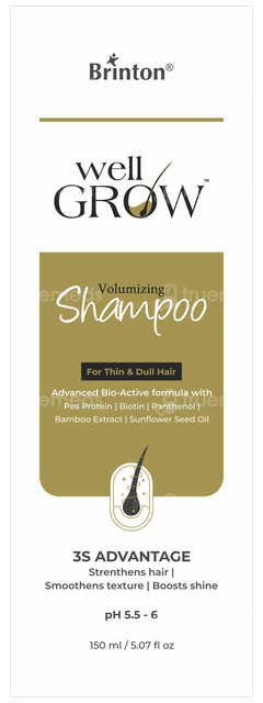 Brinton Well Grow Volumizing Shampoo 150ml