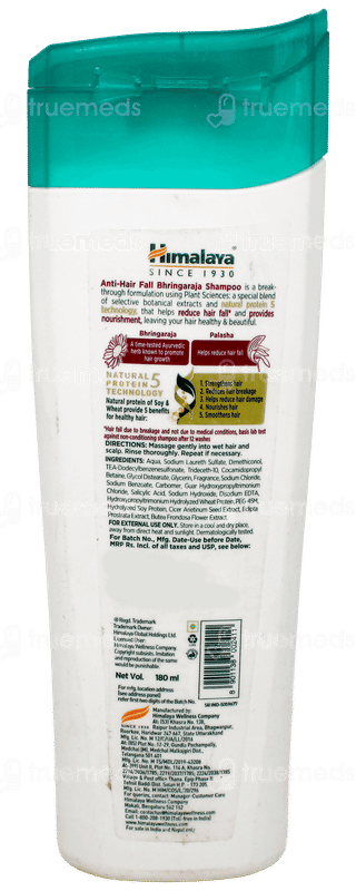 Himalaya New Improved Anti Hair Fall Bhringaraja Shampoo 180Ml