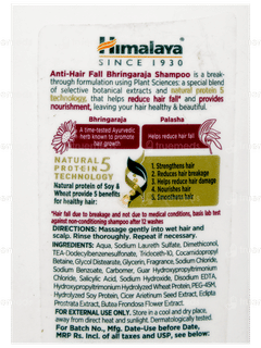 Himalaya New Improved Anti Hair Fall Bhringaraja Shampoo 180Ml