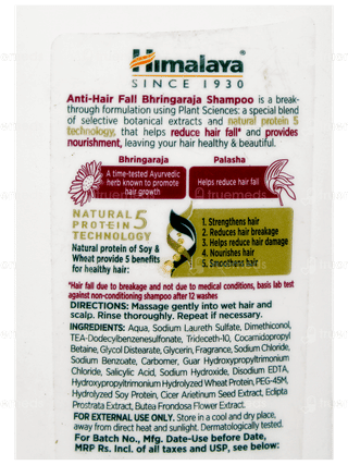 Himalaya New Improved Anti Hair Fall Bhringaraja Shampoo 180Ml