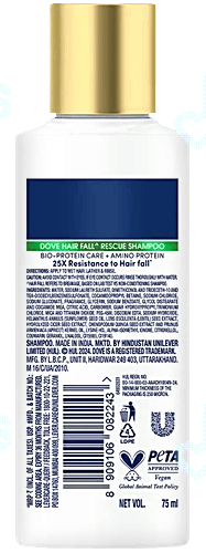 Dove New Hair Fall Rescue Shampoo 75Ml