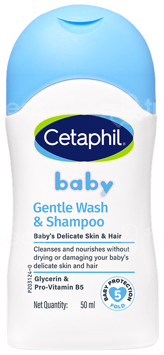 Cetaphil Baby Gentle Wash & Shampoo 50Ml