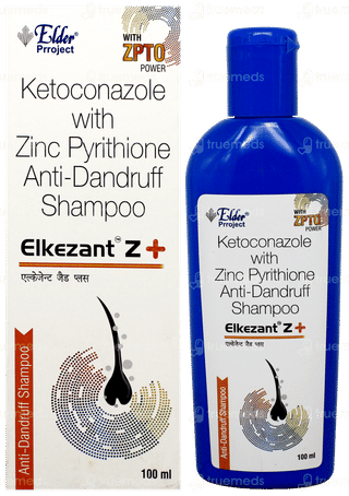 Elkezant Z + Anti Dandruff Shampoo 100Ml