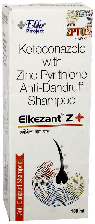 Elkezant Z + Anti Dandruff Shampoo 100Ml