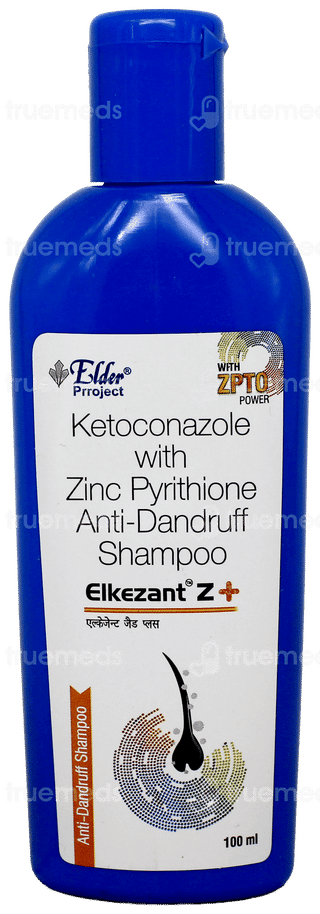 Elkezant Z + Anti Dandruff Shampoo 100Ml