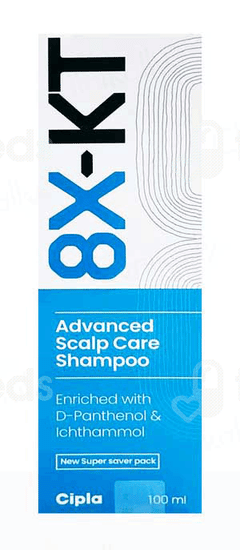8X Kt Shampoo 100Ml