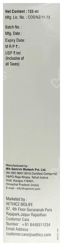 Zarywin Shampoo 125Ml
