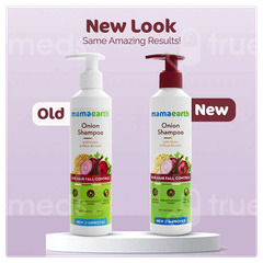Mamaearth New & Improved Onion Hair Fall Control Shampoo 250Ml