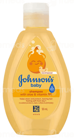Johnsons Baby New & Improved Shampoo 50Ml Johnsons Baby New & Improved Shampoo 50Ml