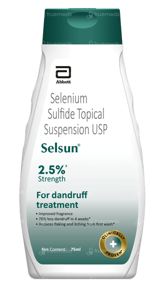 Selsun 2.5% Suspension 75Ml
