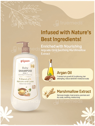 Pigeon 0+ Months 2 In 1 Baby Shampoo 500Ml