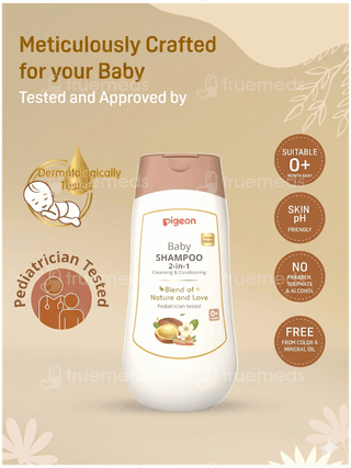 Pigeon 0+ Months 2 In 1 Baby Shampoo 200Ml
