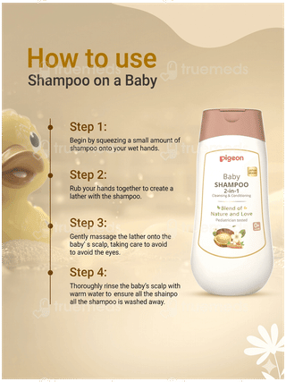 Pigeon 0+ Months 2 In 1 Baby Shampoo 200Ml